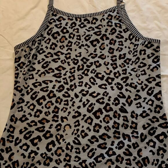 Leopard Print Tank Top - Picture 2 of 4